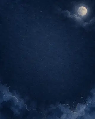 Moon Paper card design